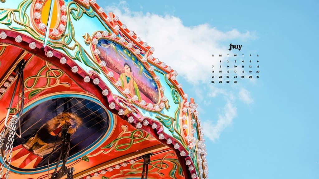 July 2024 Wallpapers – 60 Free Phone &#038; Desktop Calendars + Disability Pride, Oh So Lovely Blog