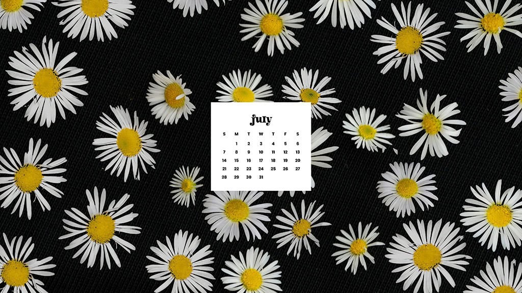 July 2024 Wallpapers – 60 Free Phone &#038; Desktop Calendars + Disability Pride, Oh So Lovely Blog