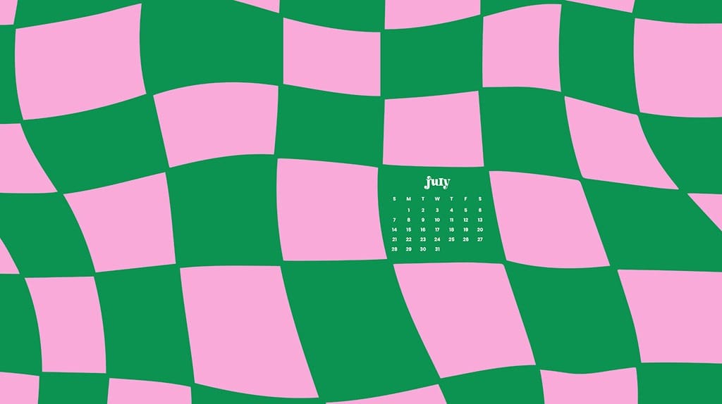July 2024 Wallpapers – 60 Free Phone &#038; Desktop Calendars + Disability Pride, Oh So Lovely Blog