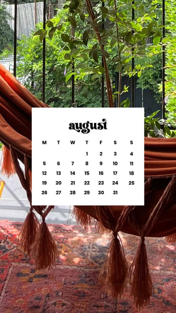 AUGUST 2024 WALLPAPERS – 54 FREE PHONE &amp; DESKTOP CALENDARS!, Oh So Lovely Blog