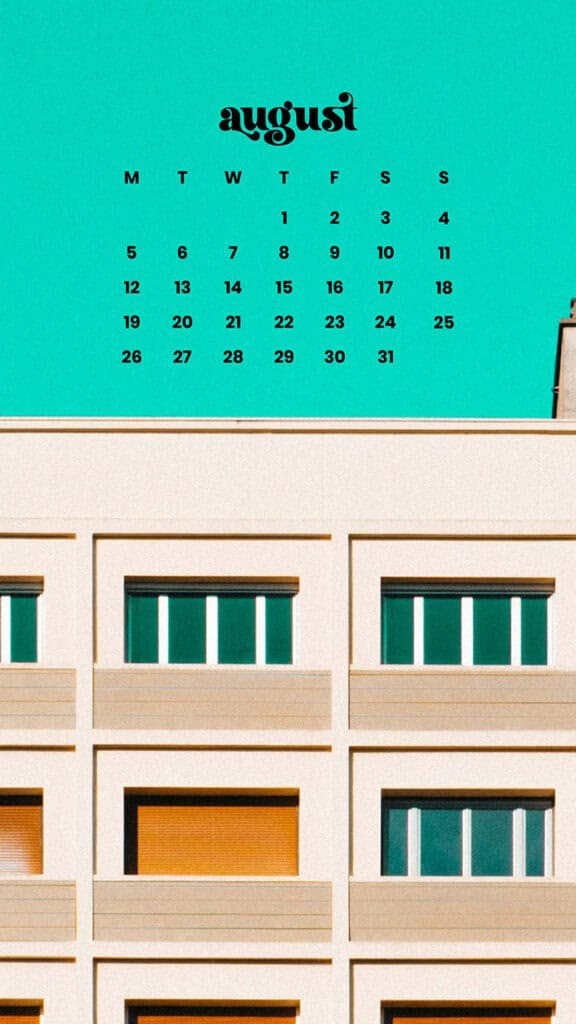 AUGUST 2024 WALLPAPERS – 54 FREE PHONE &amp; DESKTOP CALENDARS!, Oh So Lovely Blog