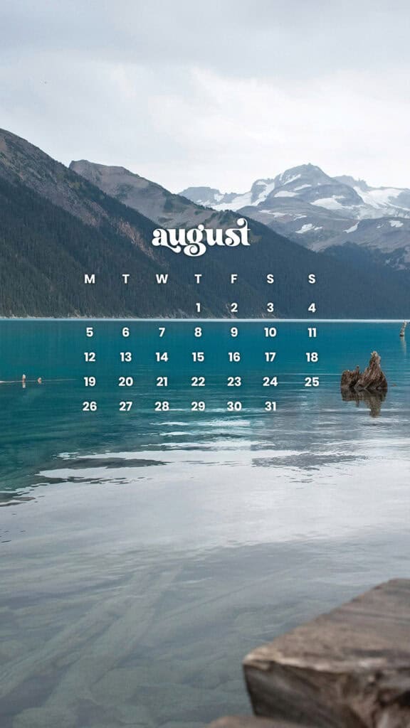 AUGUST 2024 WALLPAPERS – 54 FREE PHONE &amp; DESKTOP CALENDARS!, Oh So Lovely Blog