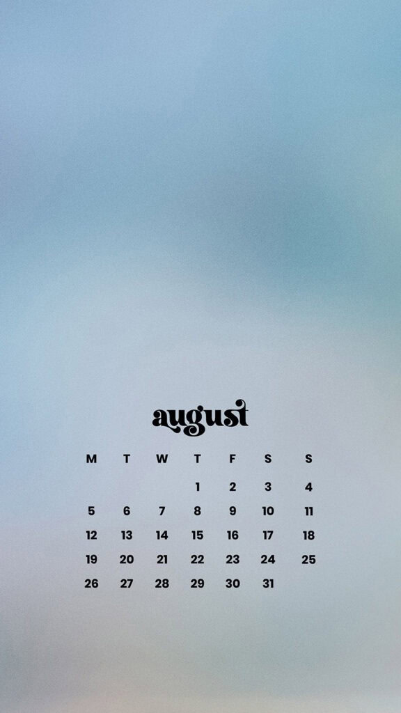 AUGUST 2024 WALLPAPERS – 54 FREE PHONE &amp; DESKTOP CALENDARS!, Oh So Lovely Blog