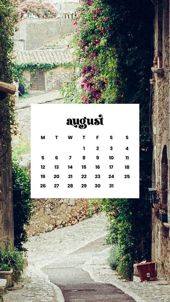 AUGUST 2024 WALLPAPERS – 54 FREE PHONE &amp; DESKTOP CALENDARS!, Oh So Lovely Blog