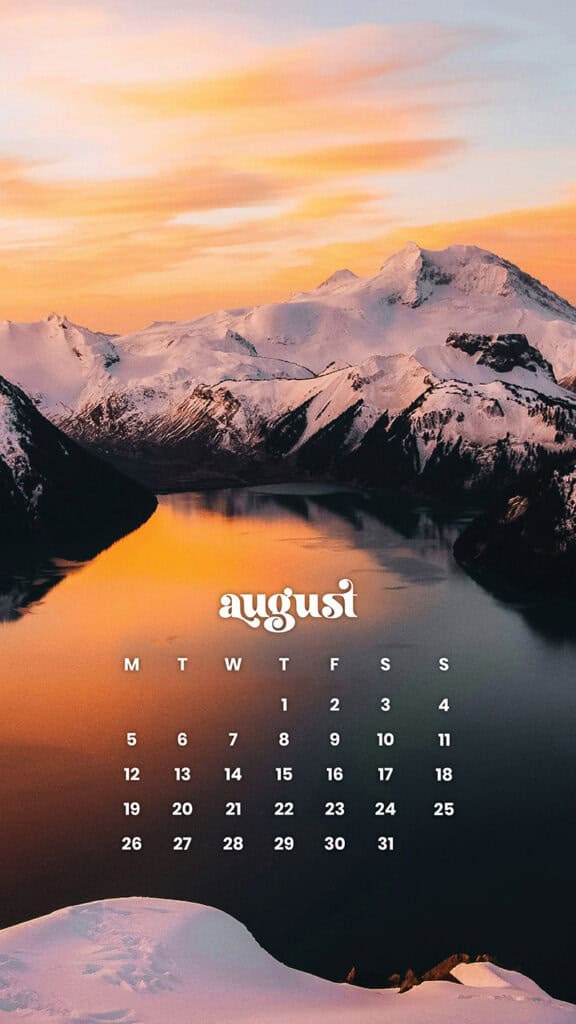 AUGUST 2024 WALLPAPERS – 54 FREE PHONE &amp; DESKTOP CALENDARS!, Oh So Lovely Blog