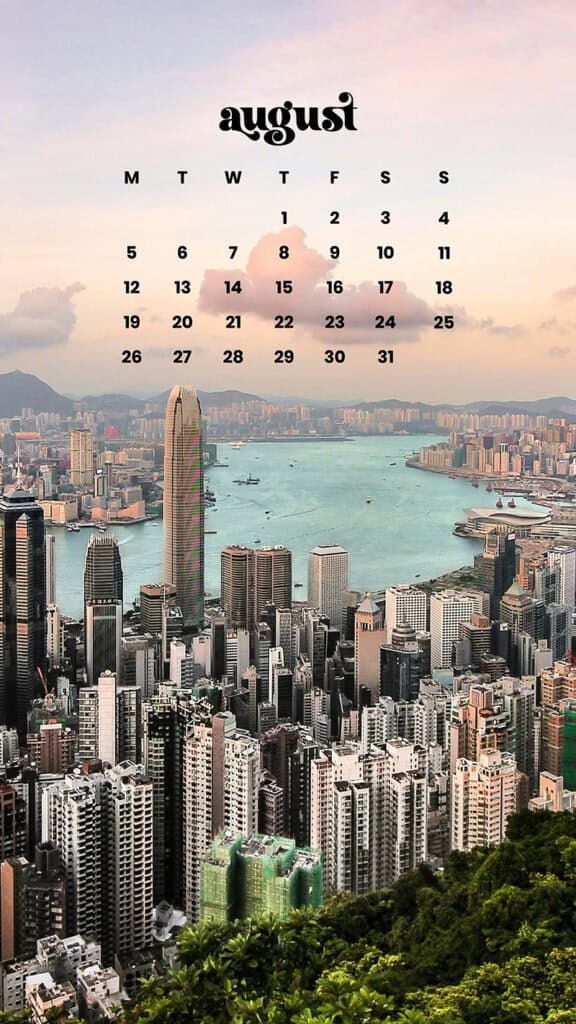 AUGUST 2024 WALLPAPERS – 54 FREE PHONE &amp; DESKTOP CALENDARS!, Oh So Lovely Blog