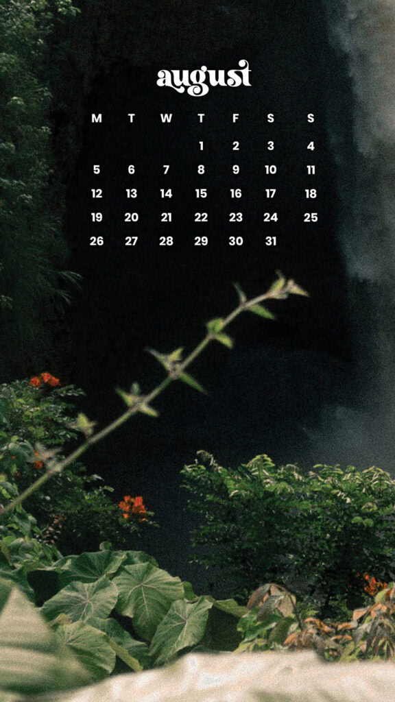 AUGUST 2024 WALLPAPERS – 54 FREE PHONE &amp; DESKTOP CALENDARS!, Oh So Lovely Blog