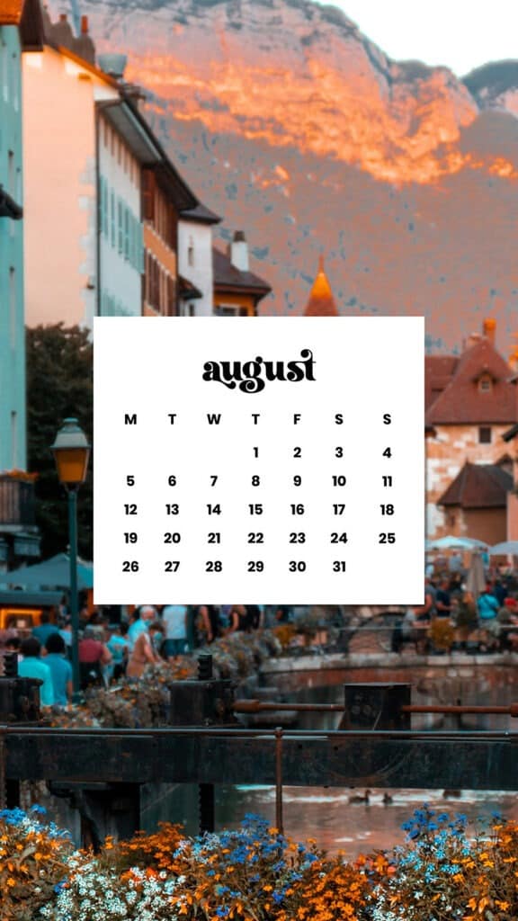 AUGUST 2024 WALLPAPERS – 54 FREE PHONE &amp; DESKTOP CALENDARS!, Oh So Lovely Blog