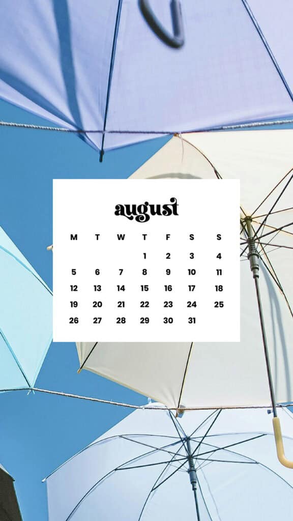 AUGUST 2024 WALLPAPERS – 54 FREE PHONE &amp; DESKTOP CALENDARS!, Oh So Lovely Blog
