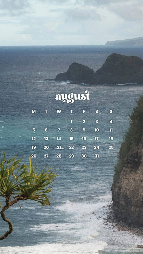 AUGUST 2024 WALLPAPERS – 54 FREE PHONE &amp; DESKTOP CALENDARS!, Oh So Lovely Blog