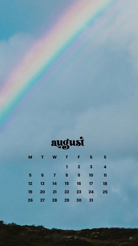 AUGUST 2024 WALLPAPERS – 54 FREE PHONE &amp; DESKTOP CALENDARS!, Oh So Lovely Blog
