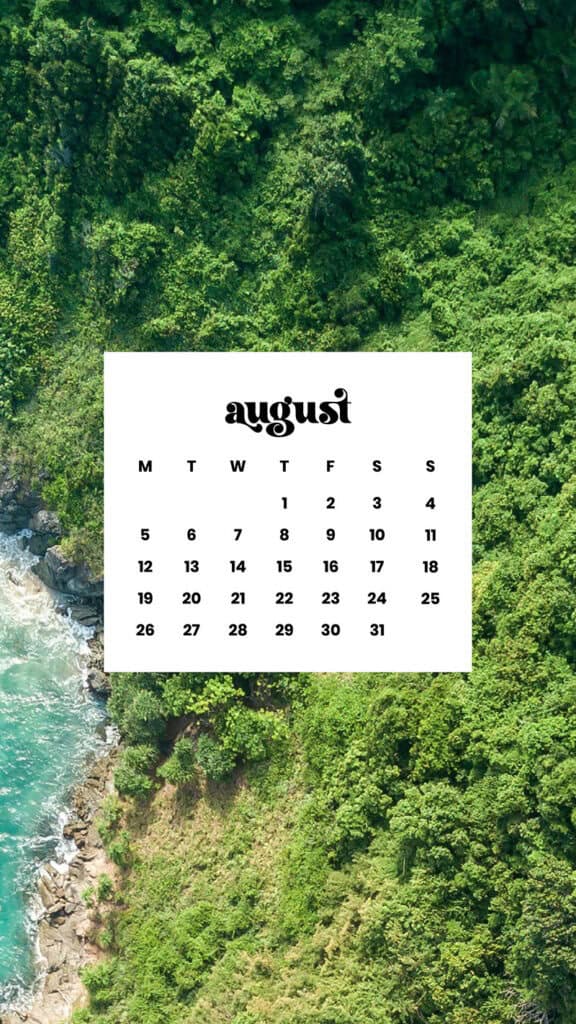 AUGUST 2024 WALLPAPERS – 54 FREE PHONE &amp; DESKTOP CALENDARS!, Oh So Lovely Blog