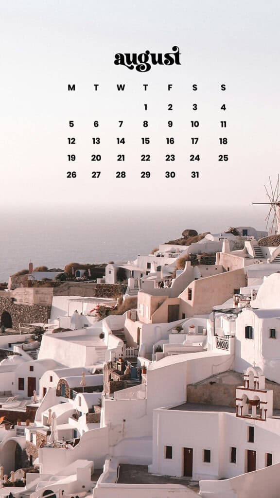 AUGUST 2024 WALLPAPERS – 54 FREE PHONE &amp; DESKTOP CALENDARS!, Oh So Lovely Blog