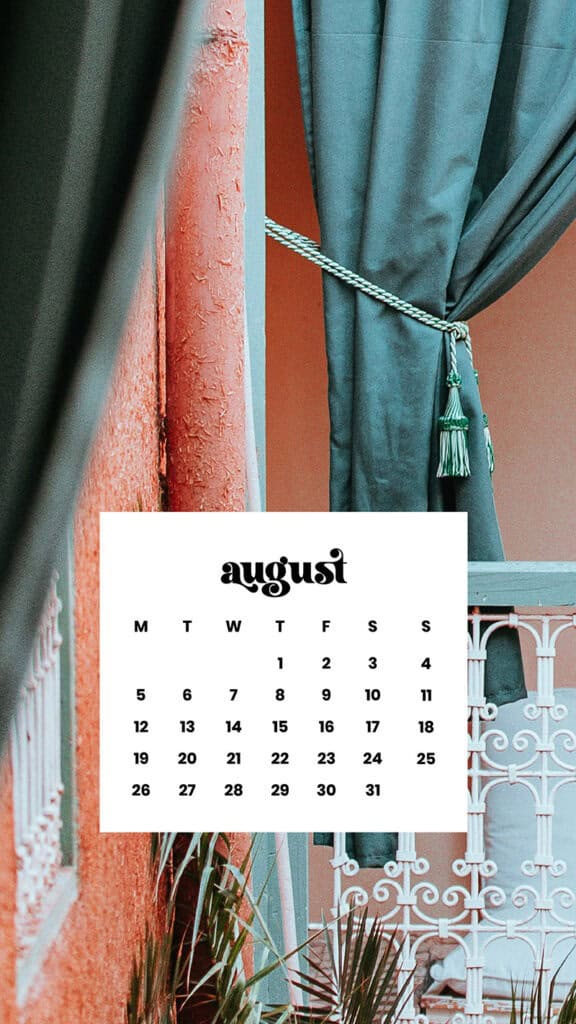 AUGUST 2024 WALLPAPERS – 54 FREE PHONE &amp; DESKTOP CALENDARS!, Oh So Lovely Blog