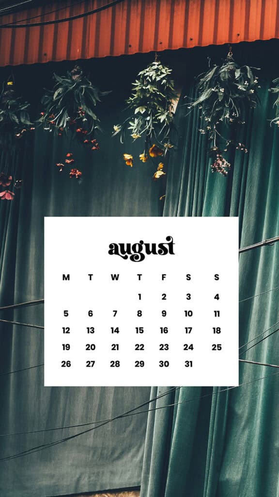 AUGUST 2024 WALLPAPERS – 54 FREE PHONE &amp; DESKTOP CALENDARS!, Oh So Lovely Blog