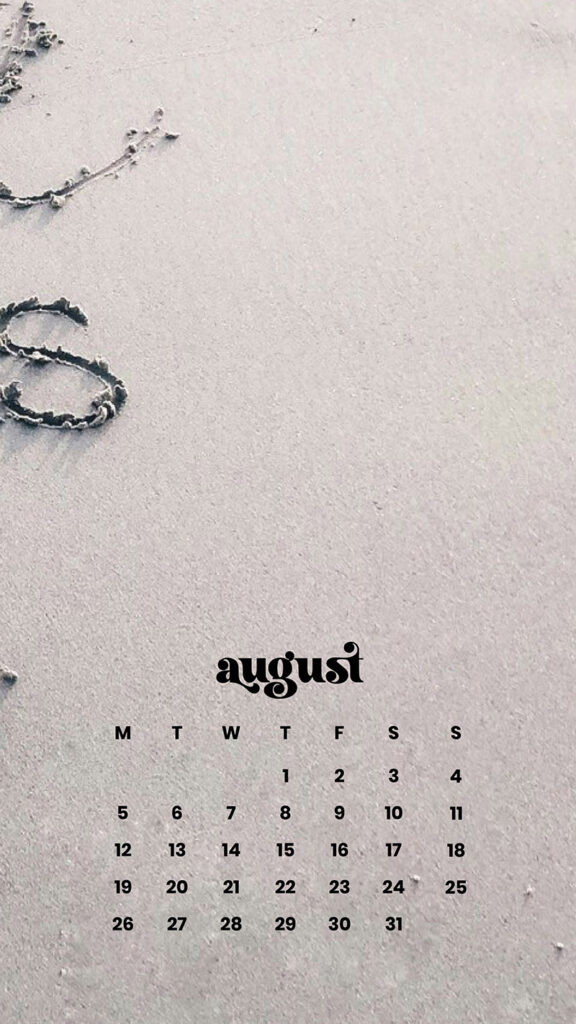 AUGUST 2024 WALLPAPERS – 54 FREE PHONE &amp; DESKTOP CALENDARS!, Oh So Lovely Blog