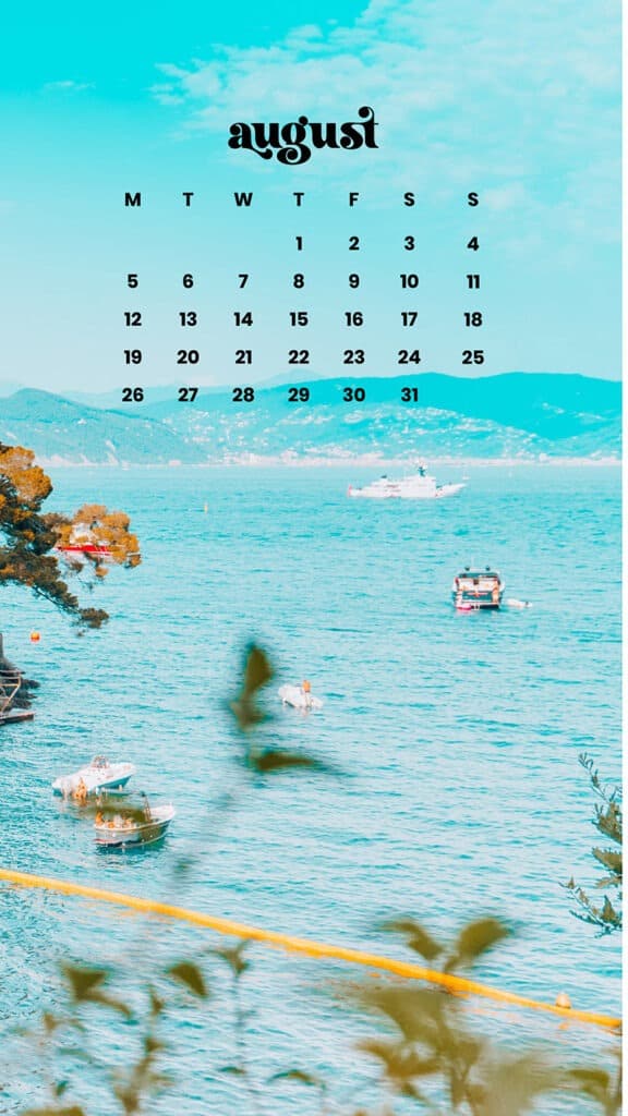 AUGUST 2024 WALLPAPERS – 54 FREE PHONE &amp; DESKTOP CALENDARS!, Oh So Lovely Blog