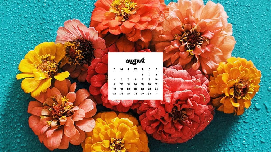AUGUST 2024 WALLPAPERS – 54 FREE PHONE &amp; DESKTOP CALENDARS!, Oh So Lovely Blog