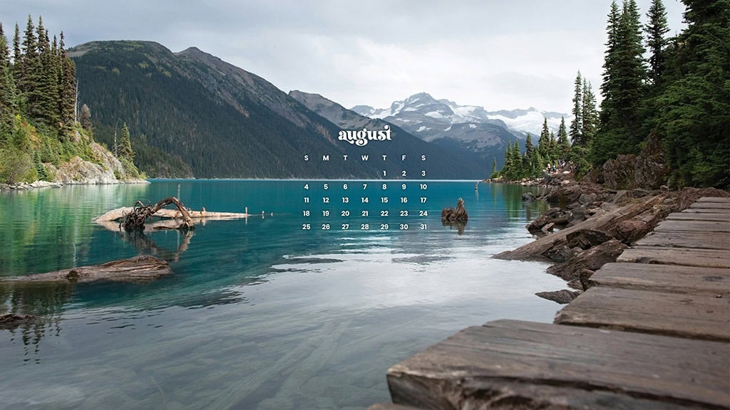 AUGUST 2024 WALLPAPERS – 54 FREE PHONE &amp; DESKTOP CALENDARS!, Oh So Lovely Blog