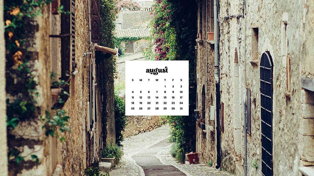 AUGUST 2024 WALLPAPERS – 54 FREE PHONE &amp; DESKTOP CALENDARS!, Oh So Lovely Blog