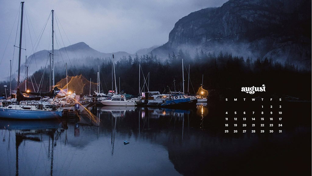 AUGUST 2024 WALLPAPERS – 54 FREE PHONE &amp; DESKTOP CALENDARS!, Oh So Lovely Blog