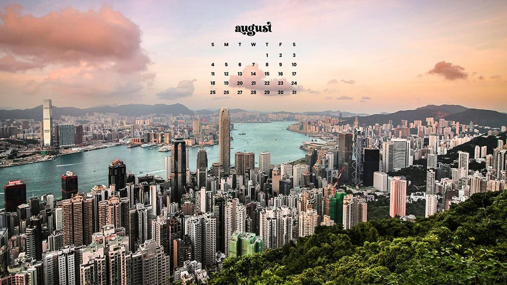 AUGUST 2024 WALLPAPERS – 54 FREE PHONE &amp; DESKTOP CALENDARS!, Oh So Lovely Blog