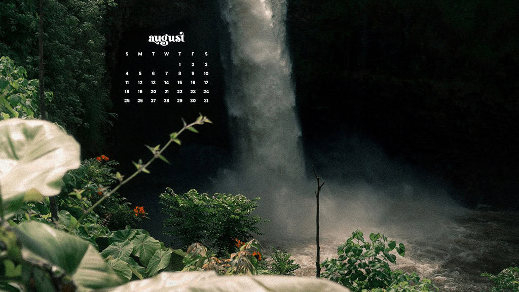 AUGUST 2024 WALLPAPERS – 54 FREE PHONE &amp; DESKTOP CALENDARS!, Oh So Lovely Blog