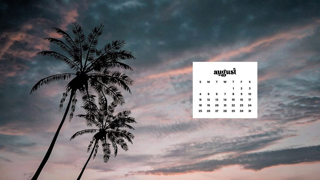 AUGUST 2024 WALLPAPERS – 54 FREE PHONE &amp; DESKTOP CALENDARS!, Oh So Lovely Blog