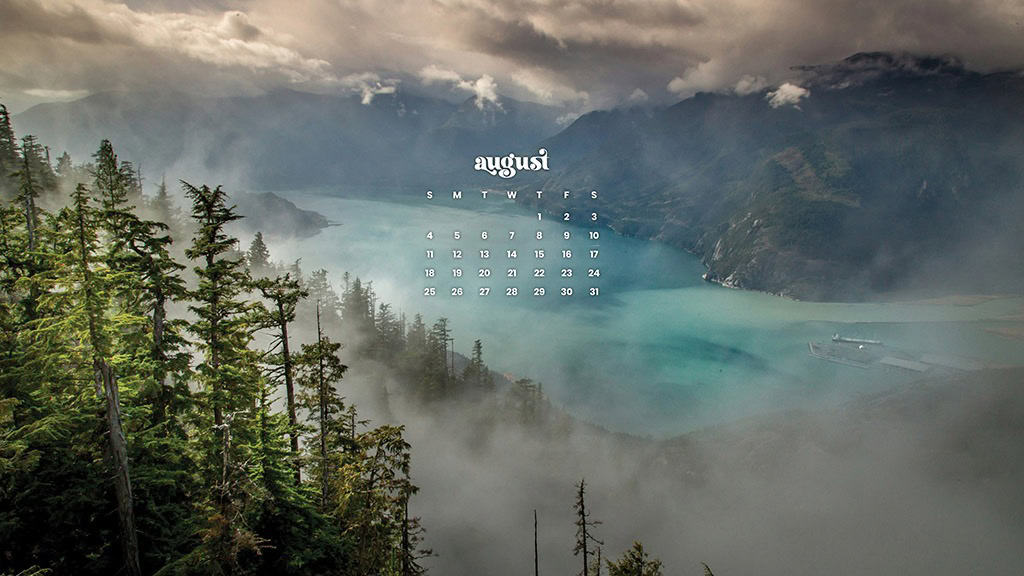 AUGUST 2024 WALLPAPERS – 54 FREE PHONE &amp; DESKTOP CALENDARS!, Oh So Lovely Blog