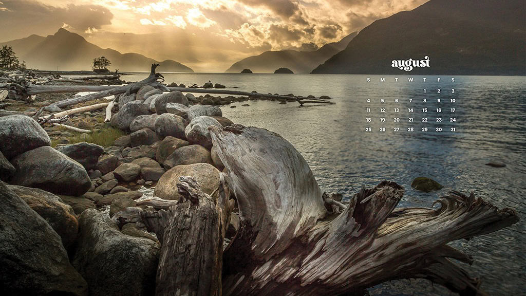 AUGUST 2024 WALLPAPERS – 54 FREE PHONE &amp; DESKTOP CALENDARS!, Oh So Lovely Blog
