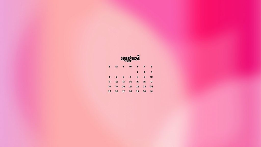 AUGUST 2024 WALLPAPERS – 54 FREE PHONE &amp; DESKTOP CALENDARS!, Oh So Lovely Blog