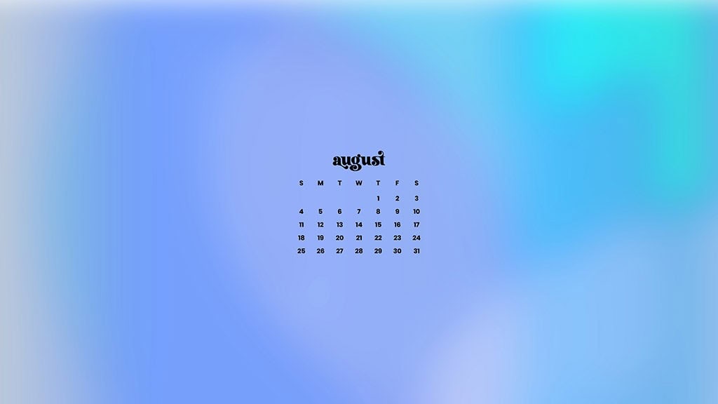 AUGUST 2024 WALLPAPERS – 54 FREE PHONE &amp; DESKTOP CALENDARS!, Oh So Lovely Blog