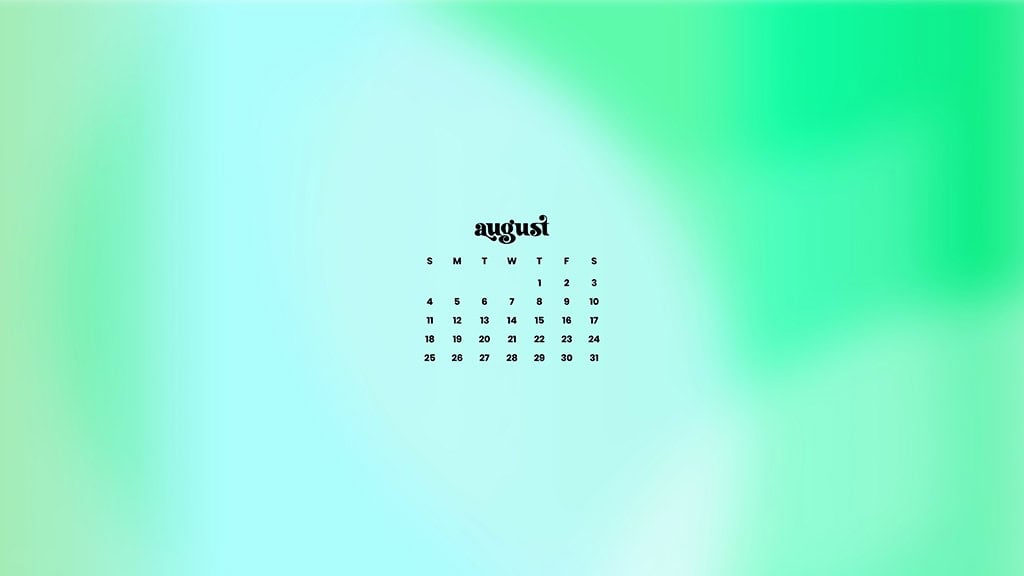 AUGUST 2024 WALLPAPERS – 54 FREE PHONE &amp; DESKTOP CALENDARS!, Oh So Lovely Blog