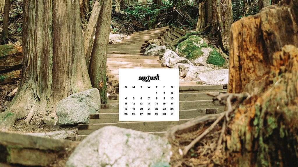 AUGUST 2024 WALLPAPERS – 54 FREE PHONE &amp; DESKTOP CALENDARS!, Oh So Lovely Blog