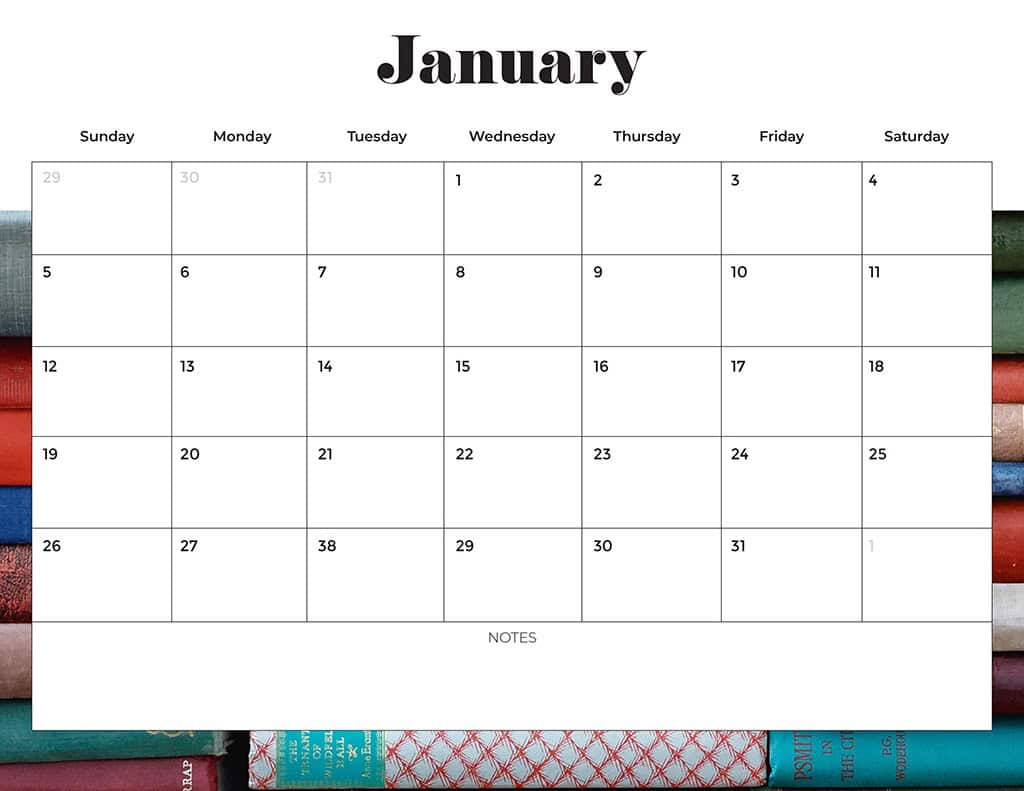 Free 2025 Calendars — 80 Printable Options — Sunday &amp; Monday Starts, Oh So Lovely Blog