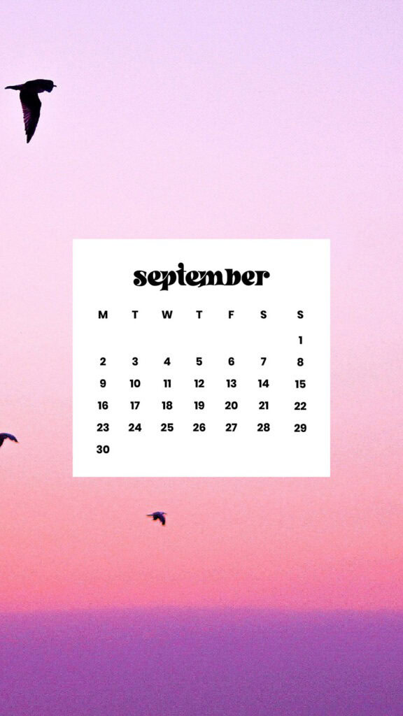 SEPTEMBER 2024 WALLPAPERS – 60 FREE PHONE &amp; DESKTOP CALENDARS + Hispanic Heritage Month Options!, Oh So Lovely Blog