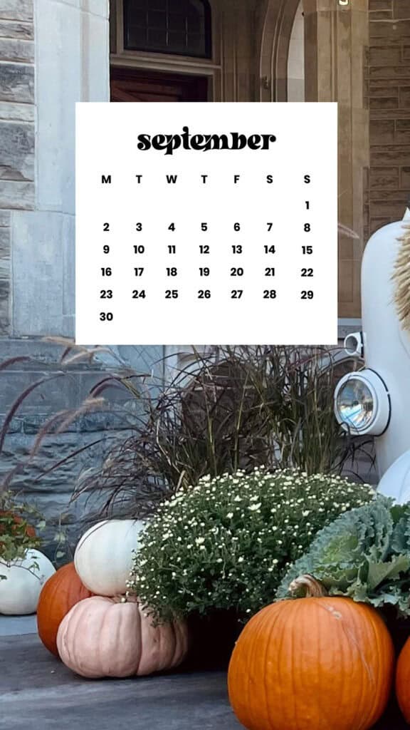 SEPTEMBER 2024 WALLPAPERS – 60 FREE PHONE &amp; DESKTOP CALENDARS + Hispanic Heritage Month Options!, Oh So Lovely Blog