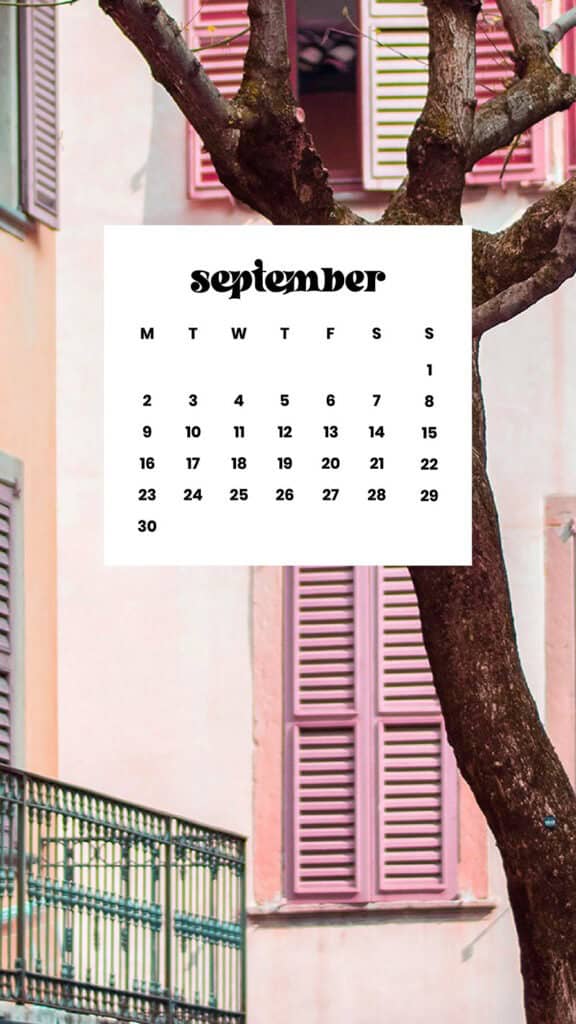 SEPTEMBER 2024 WALLPAPERS – 60 FREE PHONE &amp; DESKTOP CALENDARS + Hispanic Heritage Month Options!, Oh So Lovely Blog