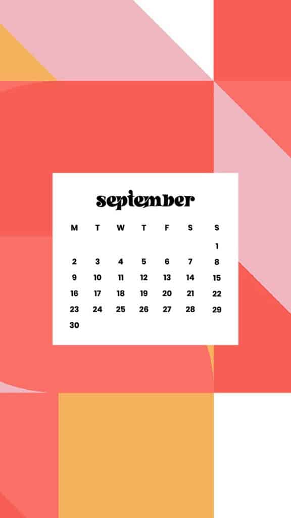 SEPTEMBER 2024 WALLPAPERS – 60 FREE PHONE &amp; DESKTOP CALENDARS + Hispanic Heritage Month Options!, Oh So Lovely Blog