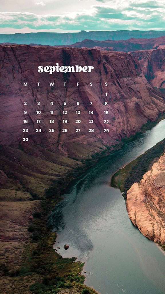 SEPTEMBER 2024 WALLPAPERS – 60 FREE PHONE &amp; DESKTOP CALENDARS + Hispanic Heritage Month Options!, Oh So Lovely Blog