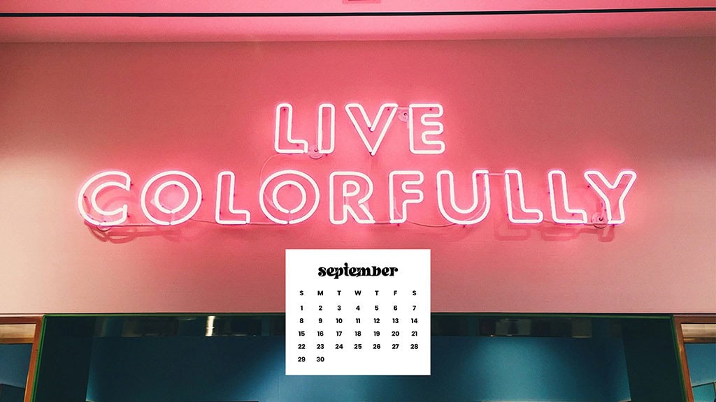 SEPTEMBER 2024 WALLPAPERS – 60 FREE PHONE &amp; DESKTOP CALENDARS + Hispanic Heritage Month Options!, Oh So Lovely Blog