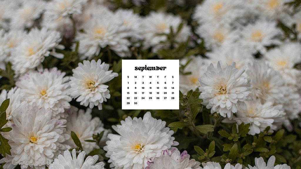 SEPTEMBER 2024 WALLPAPERS – 60 FREE PHONE &amp; DESKTOP CALENDARS + Hispanic Heritage Month Options!, Oh So Lovely Blog