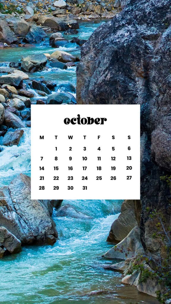 OCTOBER 2024 WALLPAPERS – 60 FREE PHONE &amp; DESKTOP CALENDARS!, Oh So Lovely Blog