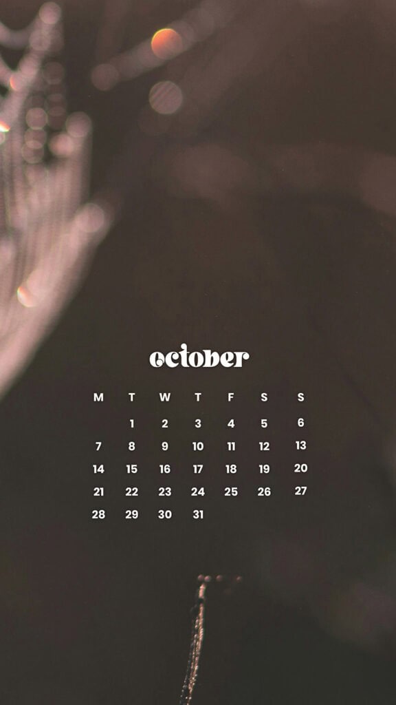 OCTOBER 2024 WALLPAPERS – 60 FREE PHONE &amp; DESKTOP CALENDARS!, Oh So Lovely Blog