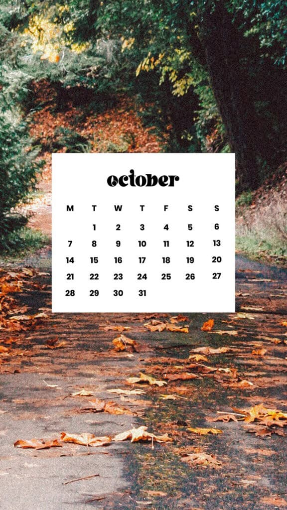 OCTOBER 2024 WALLPAPERS – 60 FREE PHONE &amp; DESKTOP CALENDARS!, Oh So Lovely Blog