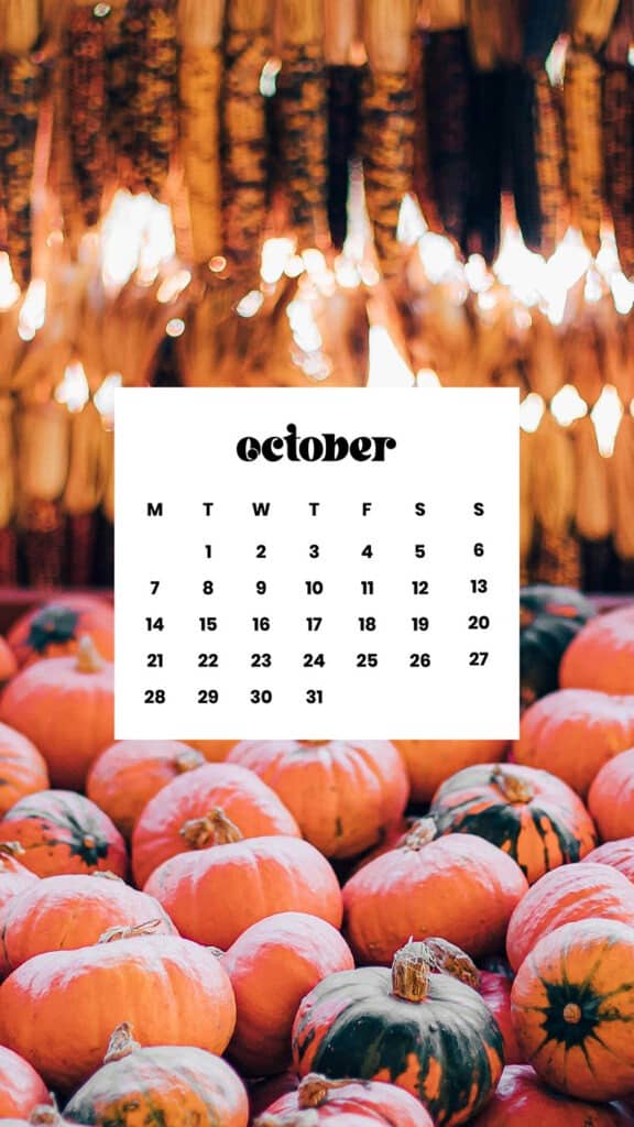 OCTOBER 2024 WALLPAPERS – 60 FREE PHONE &amp; DESKTOP CALENDARS!, Oh So Lovely Blog