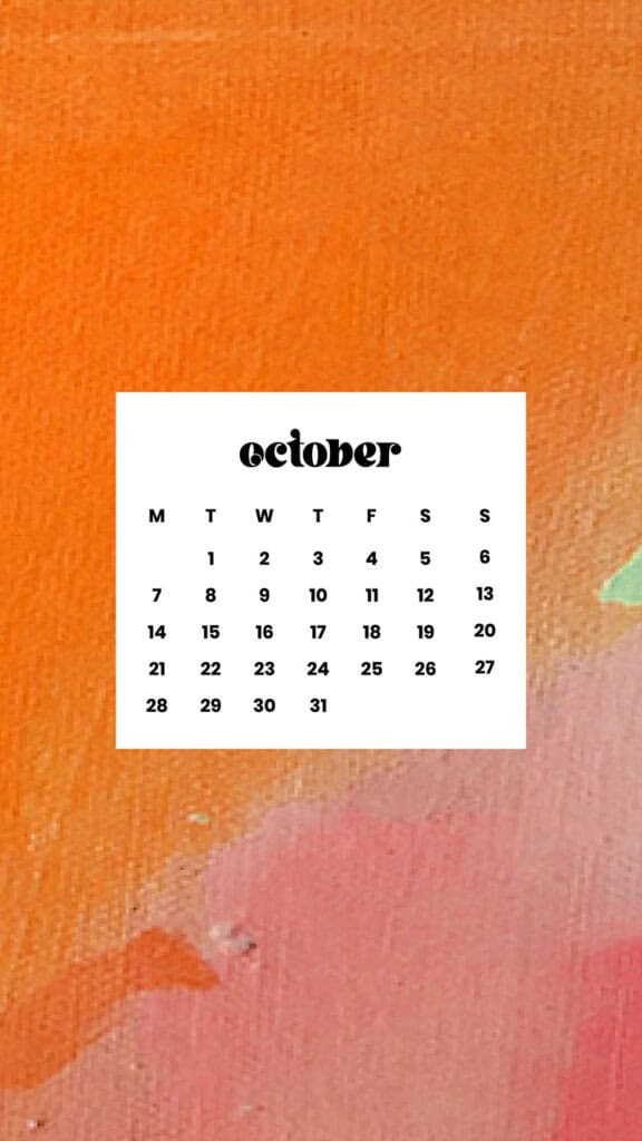 OCTOBER 2024 WALLPAPERS – 60 FREE PHONE &amp; DESKTOP CALENDARS!, Oh So Lovely Blog