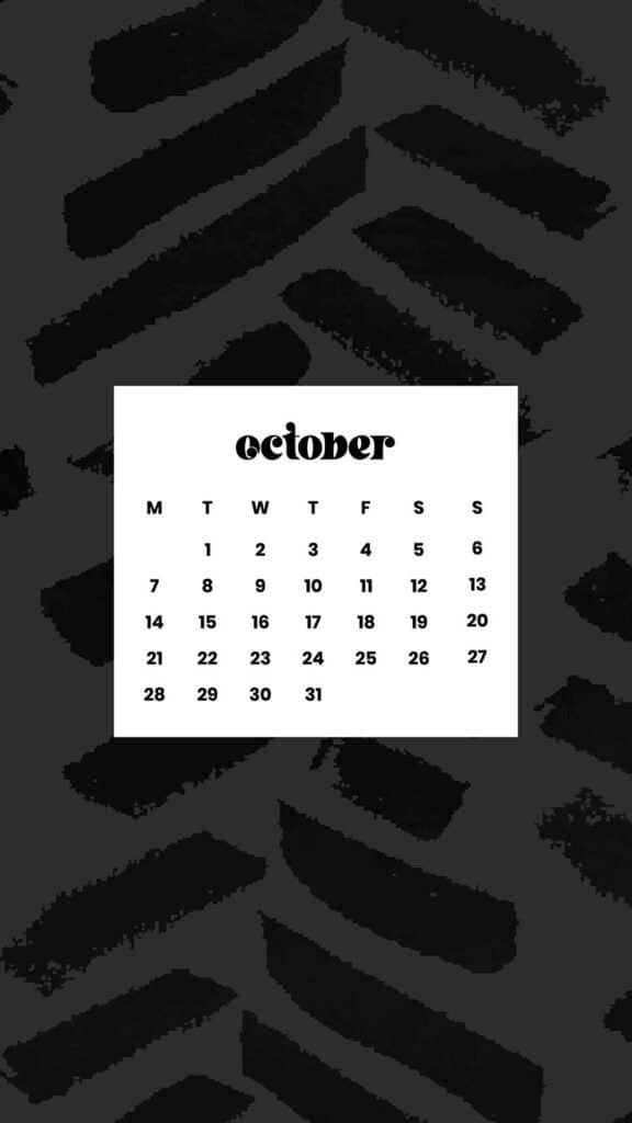 OCTOBER 2024 WALLPAPERS – 60 FREE PHONE &amp; DESKTOP CALENDARS!, Oh So Lovely Blog