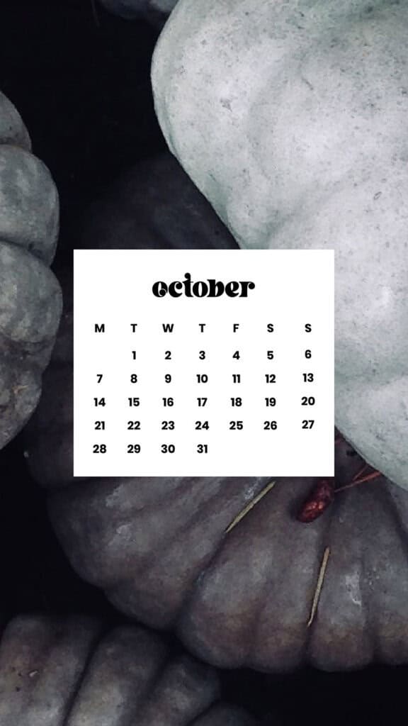 OCTOBER 2024 WALLPAPERS – 60 FREE PHONE &amp; DESKTOP CALENDARS!, Oh So Lovely Blog