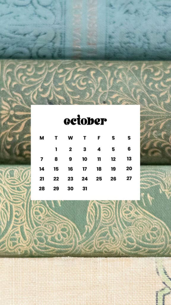 OCTOBER 2024 WALLPAPERS – 60 FREE PHONE &amp; DESKTOP CALENDARS!, Oh So Lovely Blog